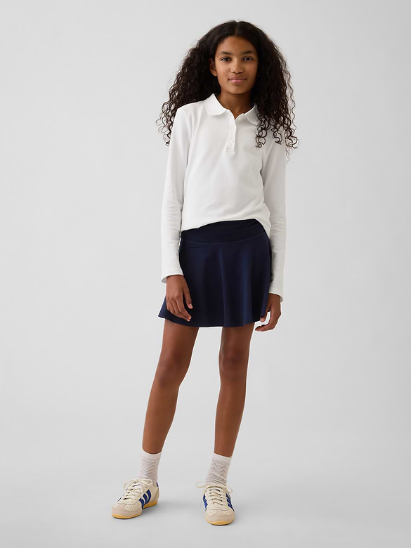 Kids Uniform Easy Skort