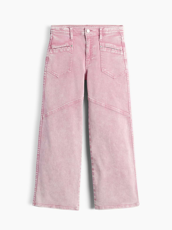 Kids Low Rise Stride Wide-Leg Jeans