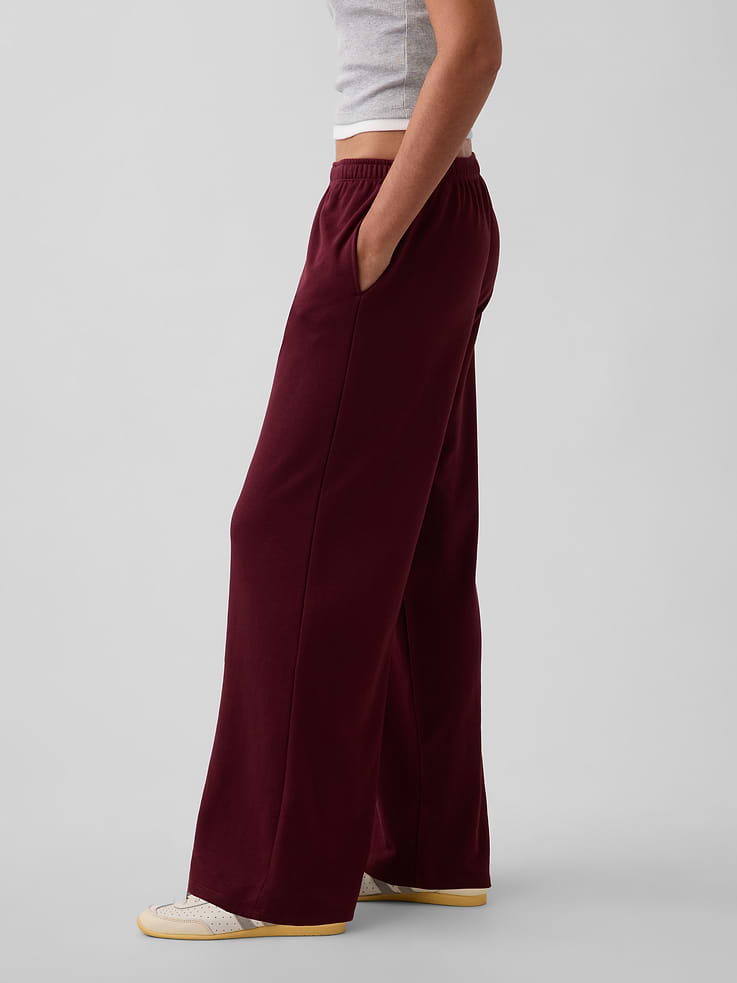Image number 3 showing, Mid Rise VintageSoft Terry Loose Sweatpants