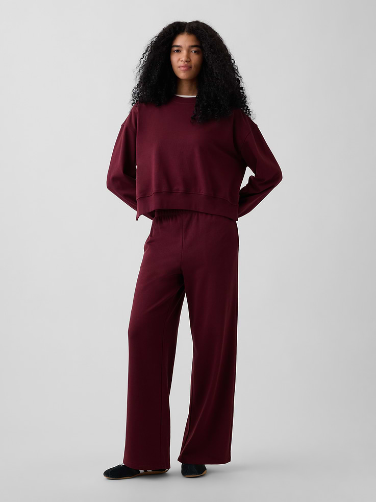 Image number 5 showing, VintageSoft Terry Oversized Wedge Sweatshirt