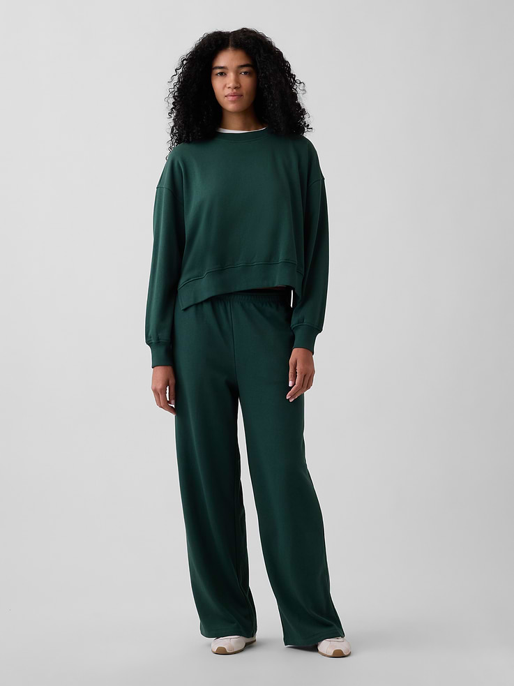 Image number 5 showing, VintageSoft Terry Oversized Wedge Sweatshirt