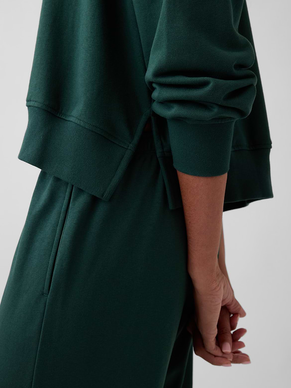 VintageSoft Terry Oversized Wedge Sweatshirt