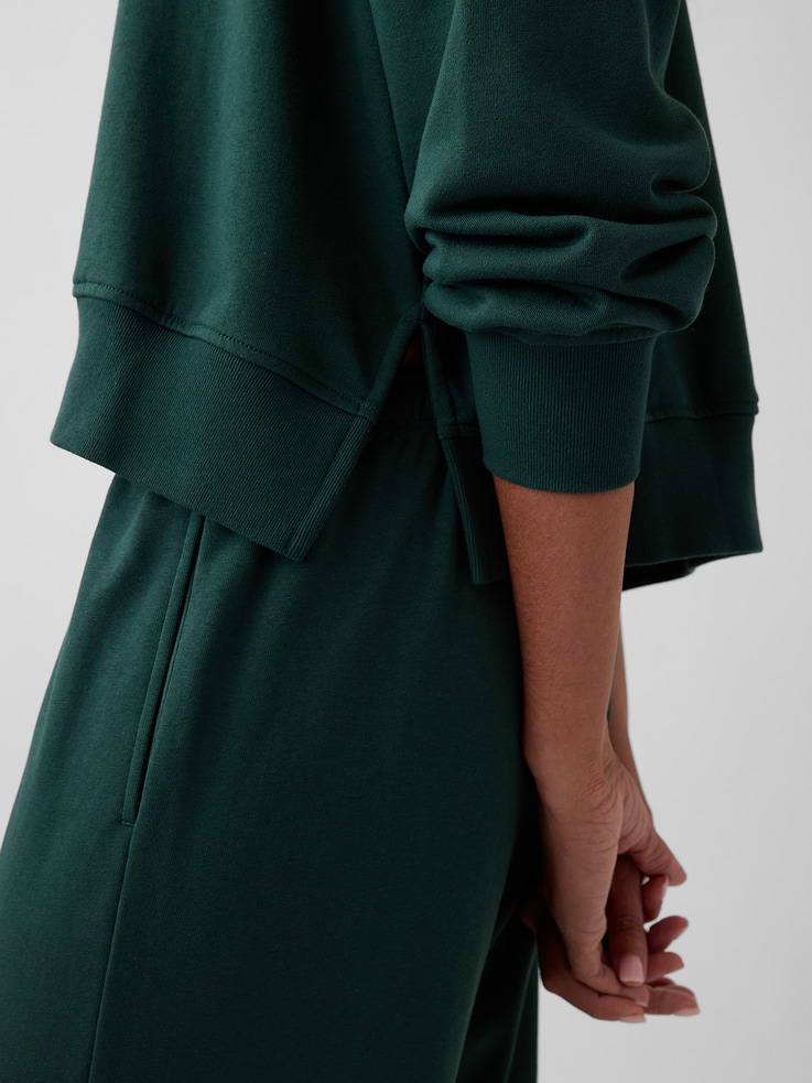 Image number 4 showing, VintageSoft Terry Oversized Wedge Sweatshirt