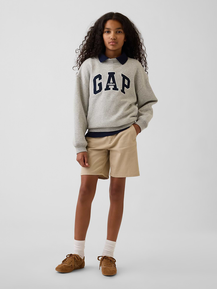 Image number 4 showing, Kids Uniform Midi Shorts