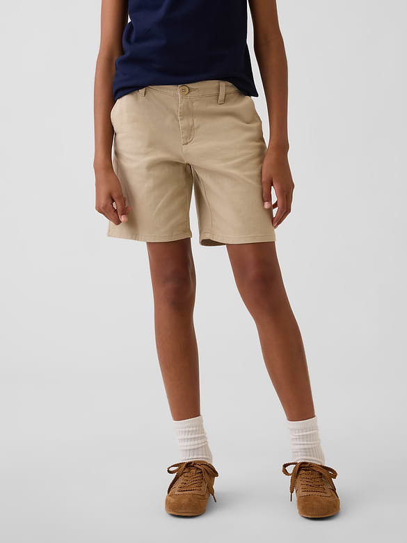 Kids Uniform Midi Shorts
