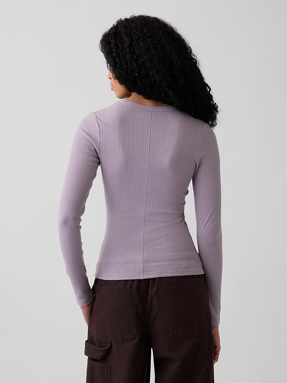 Variegated Rib Top