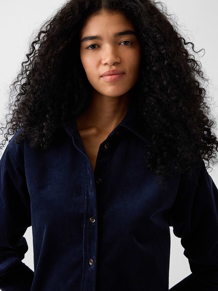 Image number 4 showing, Corduroy Big Shirt