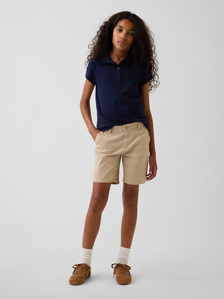 Image number 1 showing, Kids Uniform Midi Shorts