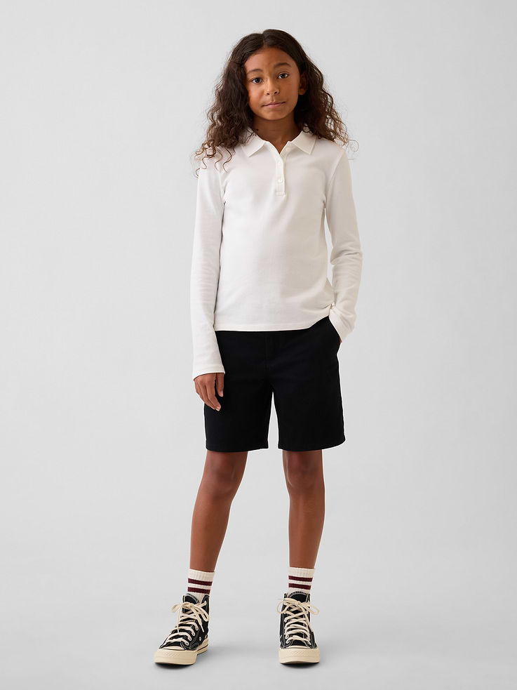 Image number 1 showing, Kids Uniform Midi Shorts