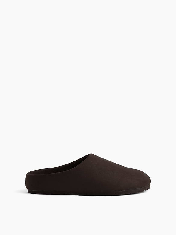 Kids Vegan Suede Clogs