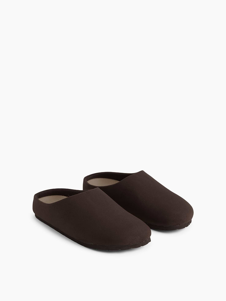 Image number 2 showing, Kids Vegan Suede Clogs