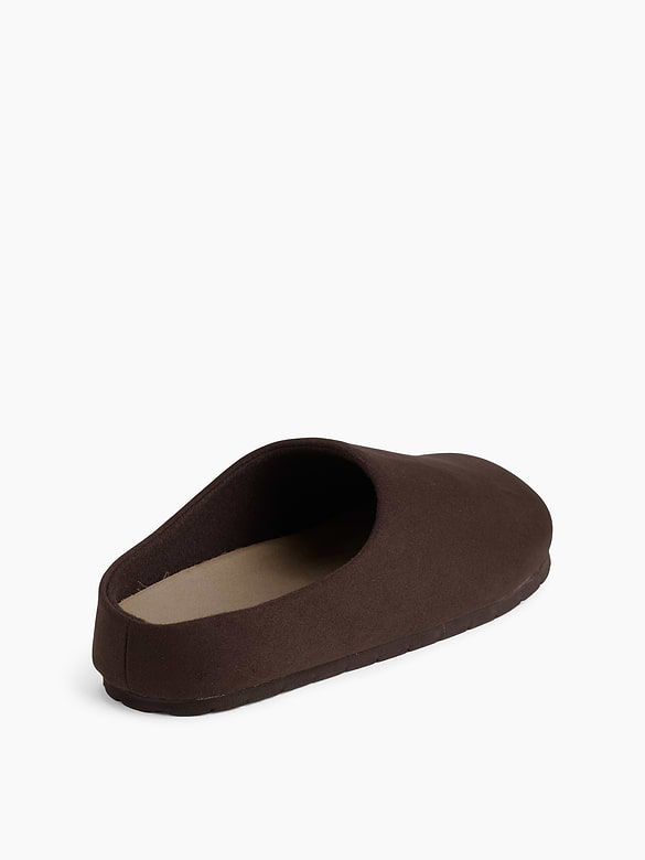 Kids Vegan Suede Clogs