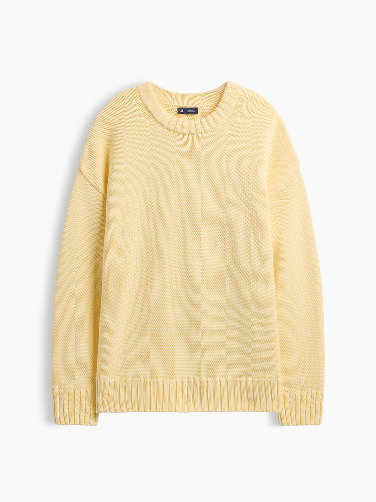Image number 5 showing, 100% Cotton Oversized Sweater