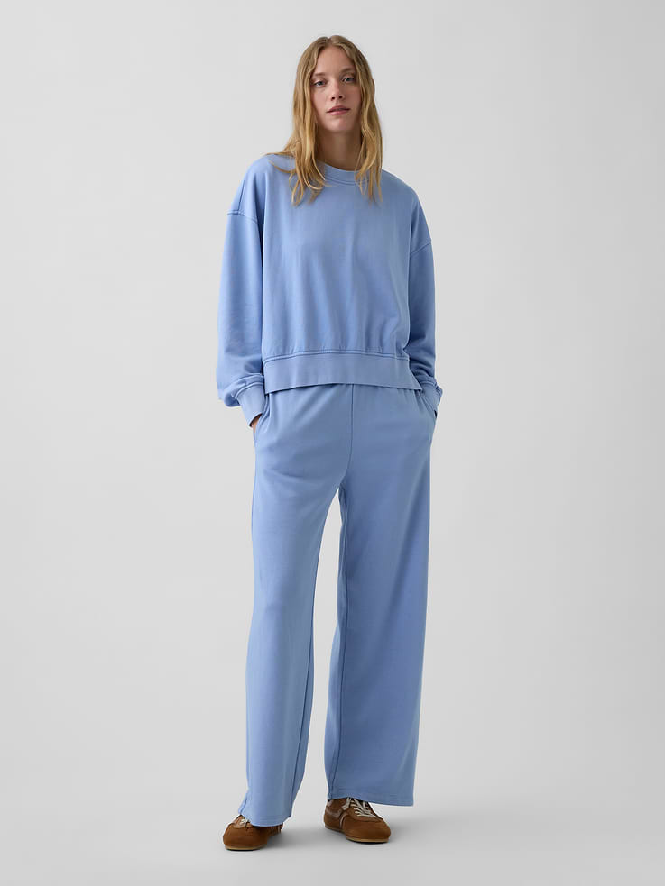 Image number 5 showing, VintageSoft Terry Oversized Wedge Sweatshirt