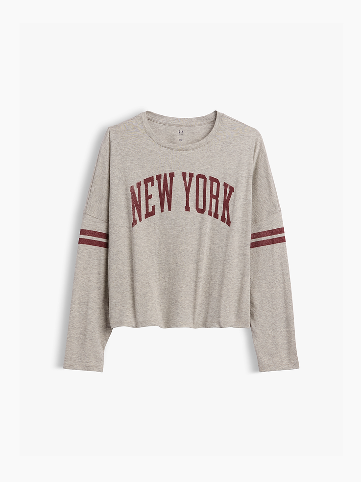Image number 2 showing, Kids Varsity Dolman T-Shirt
