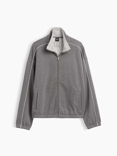 Image number 5 showing, Heavyweight Oversized Zip Jacket