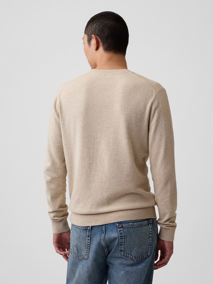 Image number 3 showing, CashSoft Crew Sweater