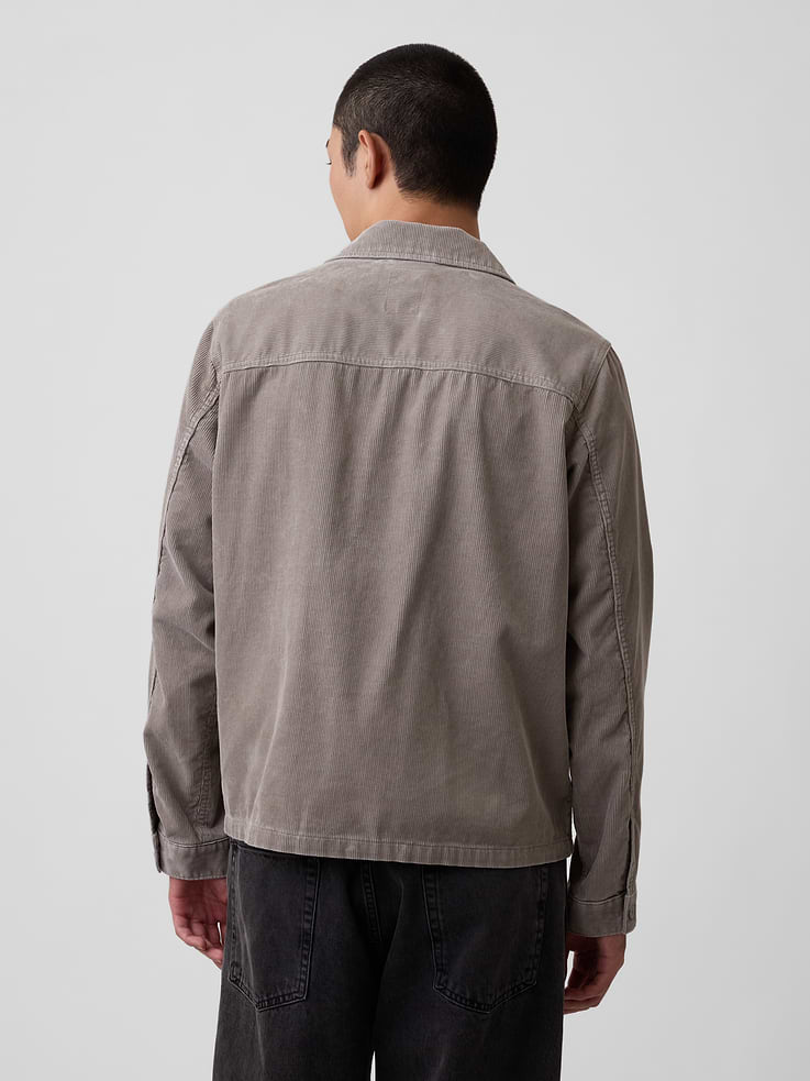 Image number 3 showing, Corduroy Shirt Jacket