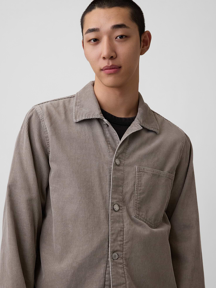 Image number 4 showing, Corduroy Shirt Jacket