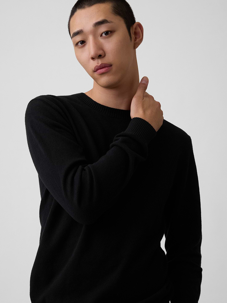 Image number 4 showing, CashSoft Crew Sweater