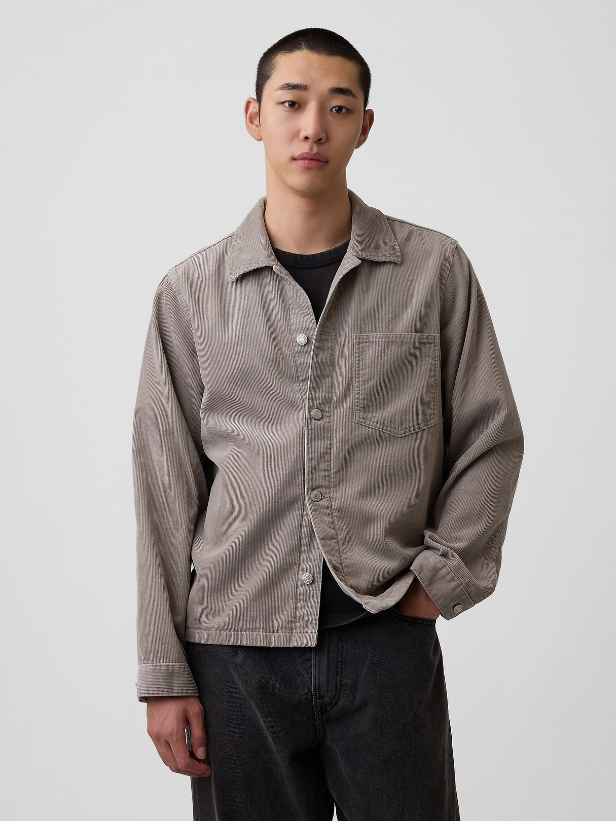 Corduroy Shirt Jacket | Gap