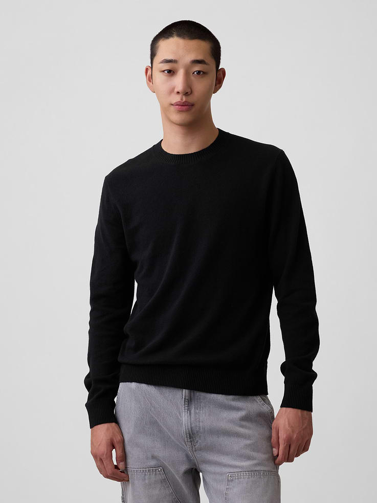 Image number 1 showing, CashSoft Crew Sweater