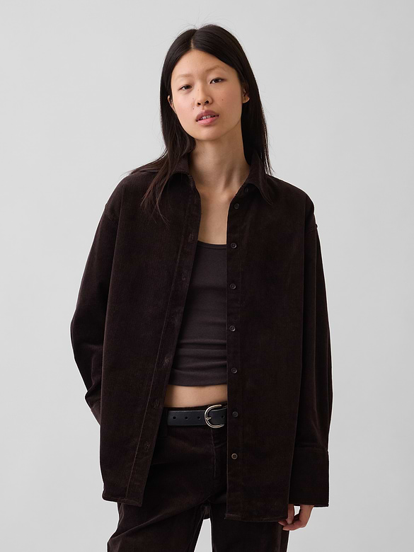 Corduroy Big Shirt