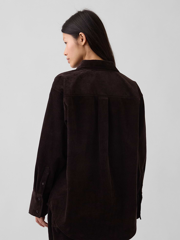 Image number 3 showing, Corduroy Big Shirt