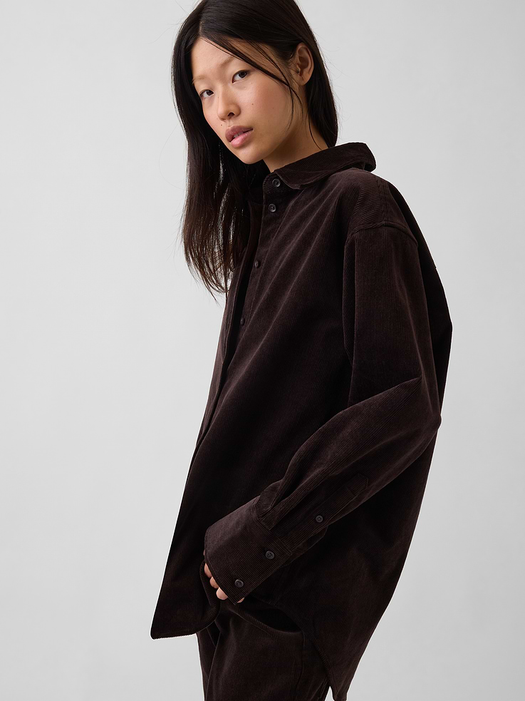 Image number 4 showing, Corduroy Big Shirt