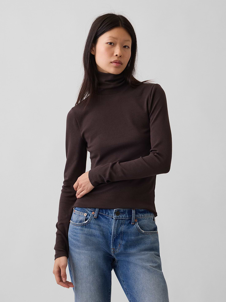 Image number 1 showing, Modern Turtleneck