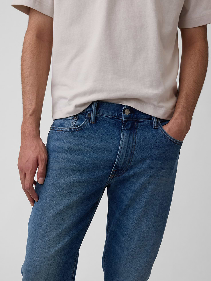 Image number 6 showing, Relaxed Taper Jeans