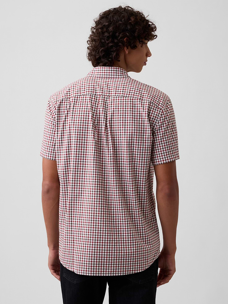 Image number 2 showing, Stretch Poplin Shirt in Standard Fit