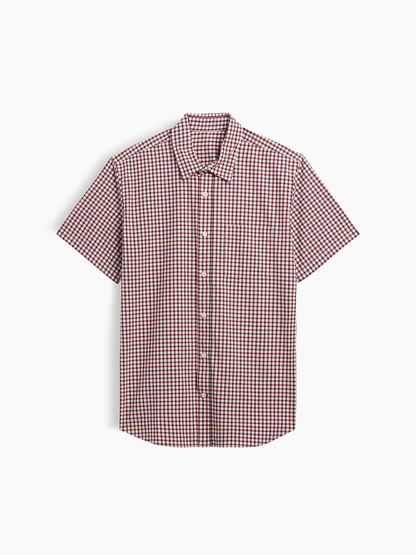Stretch Poplin Shirt in Standard Fit