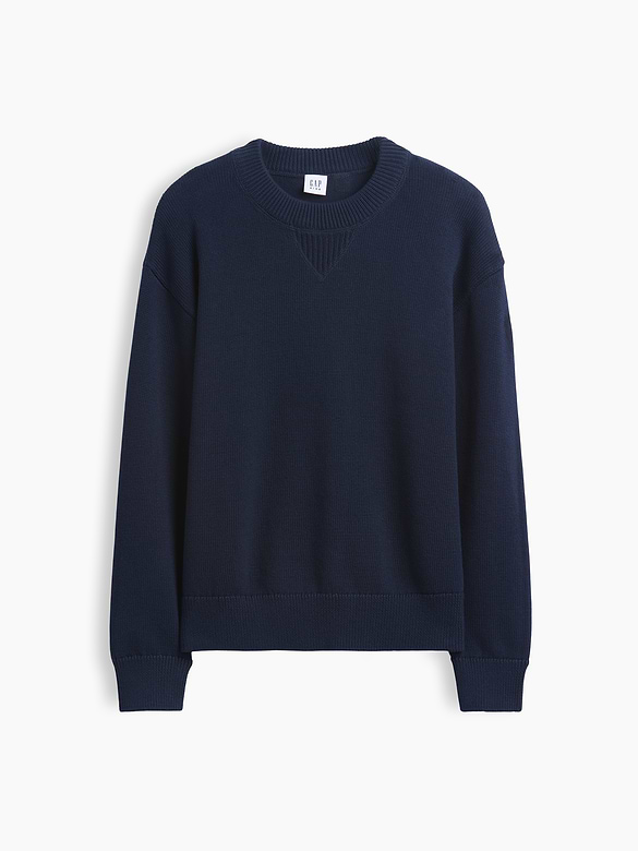 100% Cotton Relaxed Sweater
