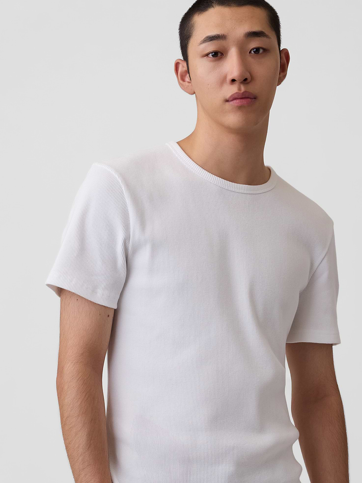 Image number 4 showing, Shrunken Rib T-Shirt