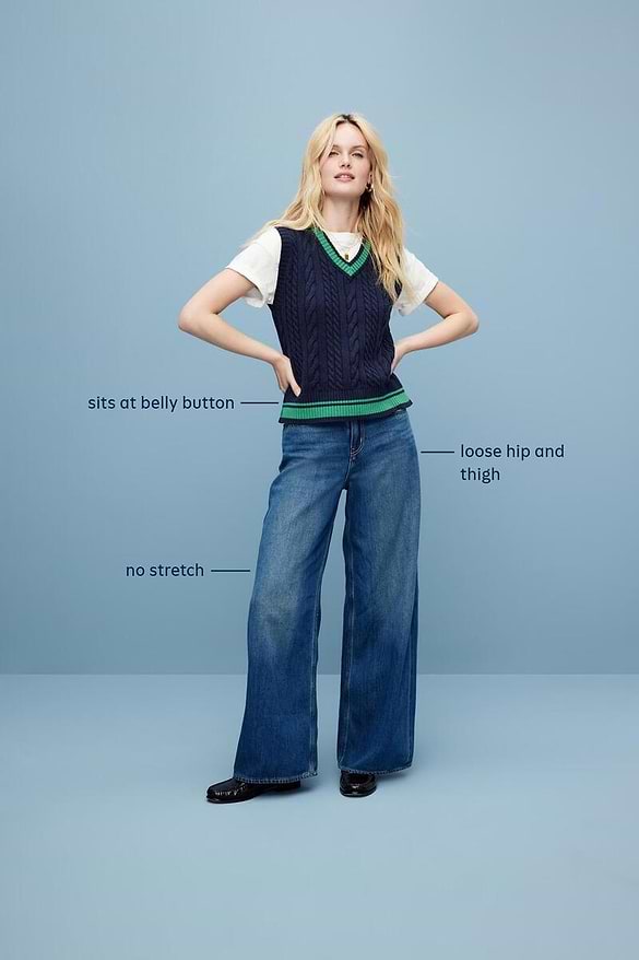 High-Waisted Flare Jeans