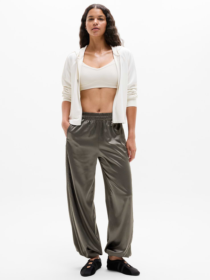 Image number 1 showing, Featherweight Satin Pant
