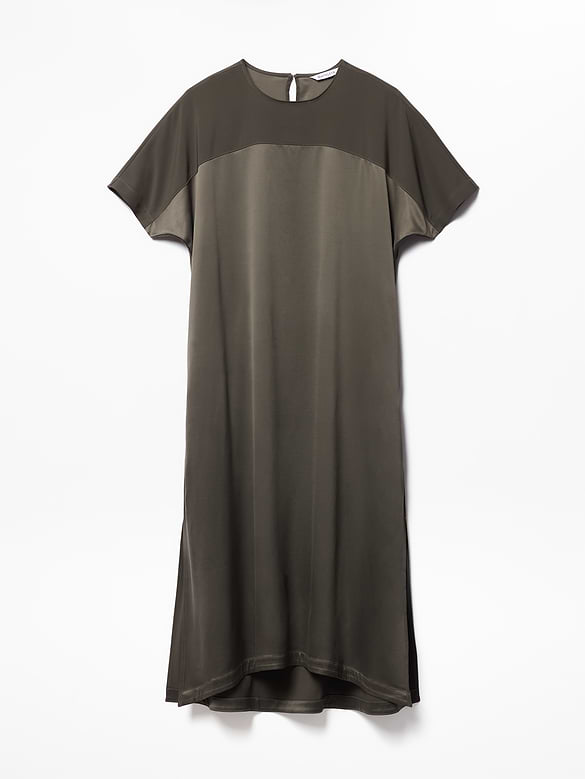 Featherweight Satin Dress
