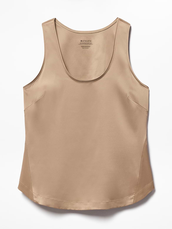 Featherweight Satin Tank