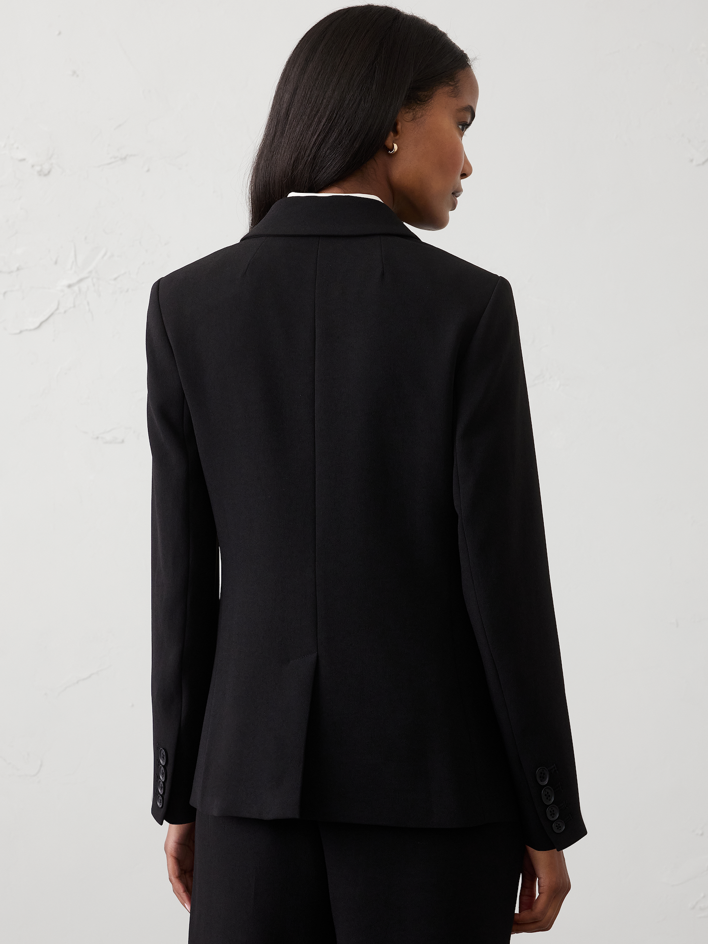 Image number 8 showing, Sculpted Stretch Long Blazer