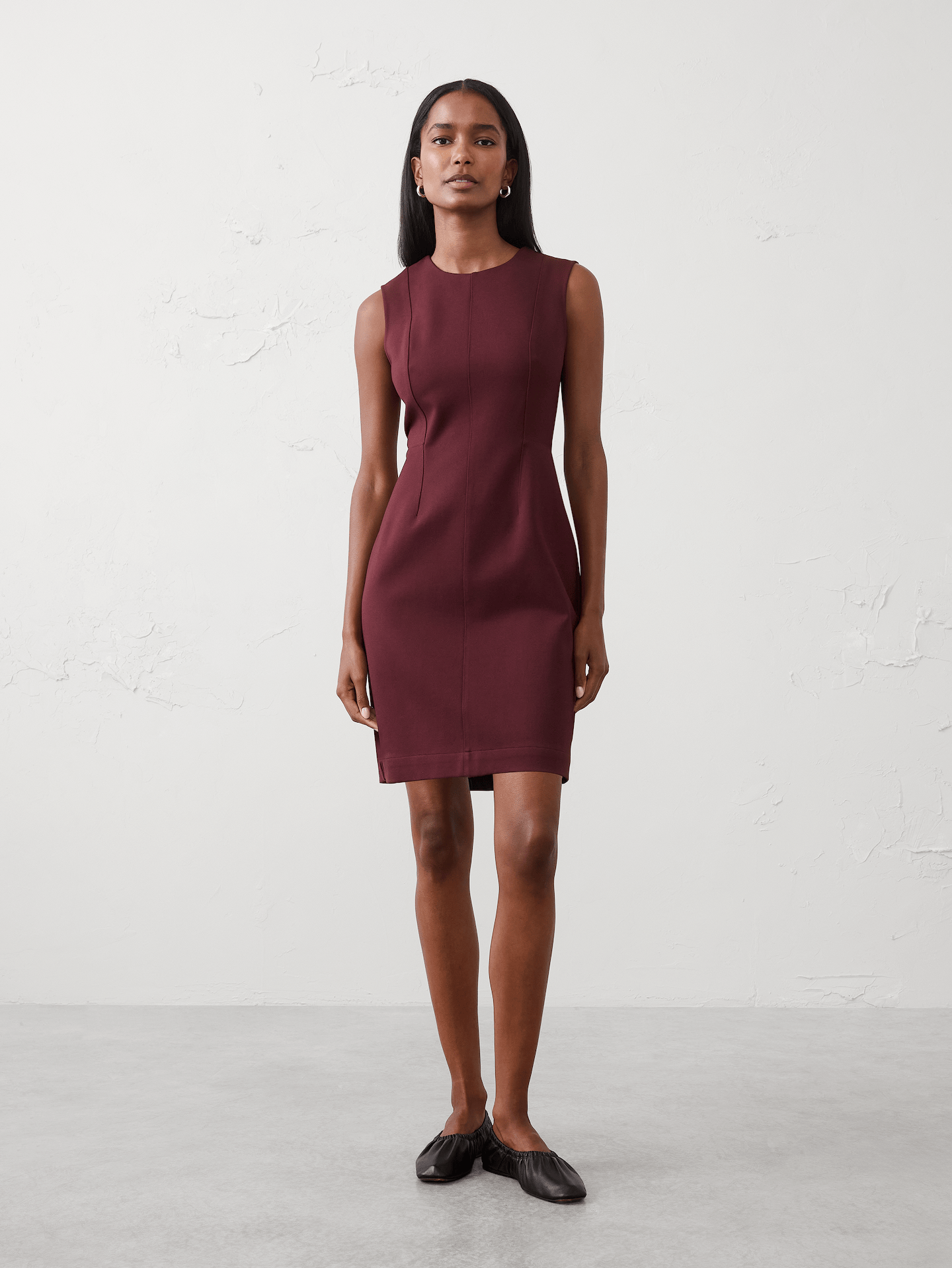 Image number 1 showing, Seamed Mini Dress