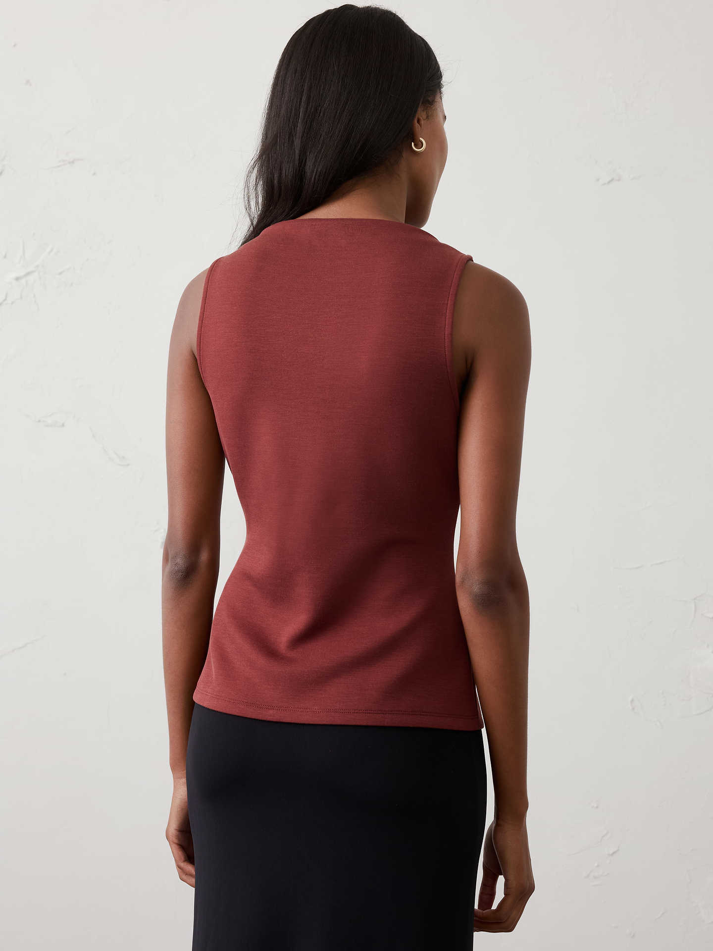 Image number 2 showing, Soft Touch High-Neck Top
