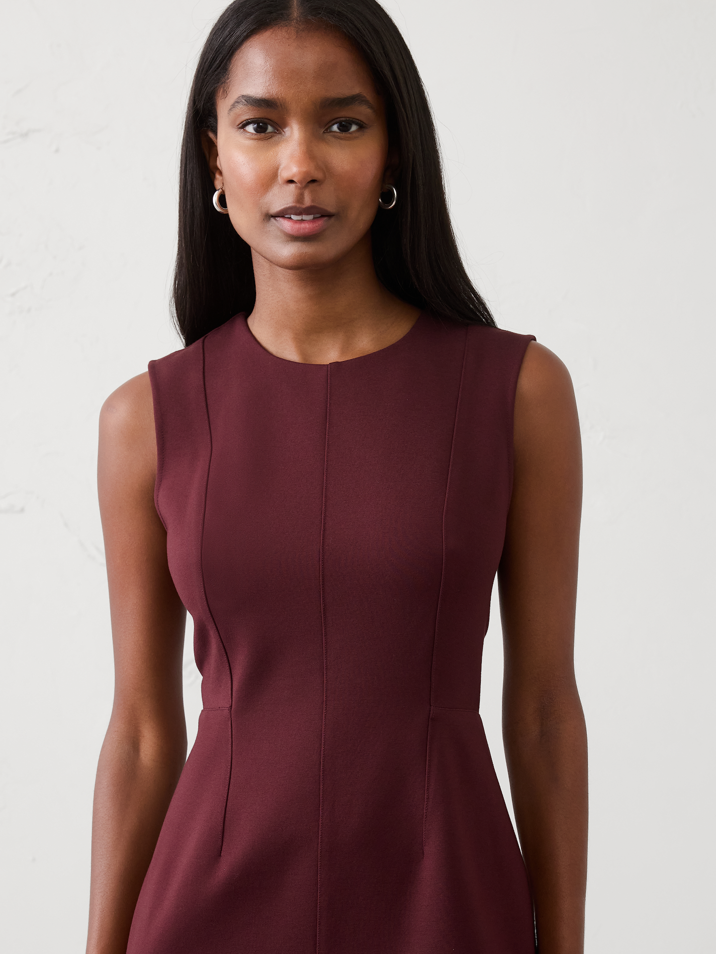 Image number 3 showing, Seamed Mini Dress
