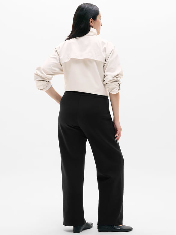Form Knit Mid Rise Straight Pant