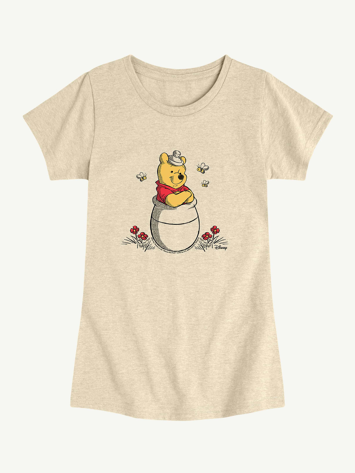 Image number 1 showing, Winnie The Pooh And Bees Short Sleeve Graphic T-Shirt For Toddlers