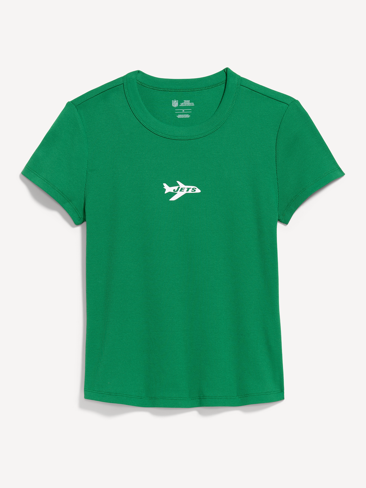 Image number 1 showing, New York Jets Snug Crop T-Shirt for Women