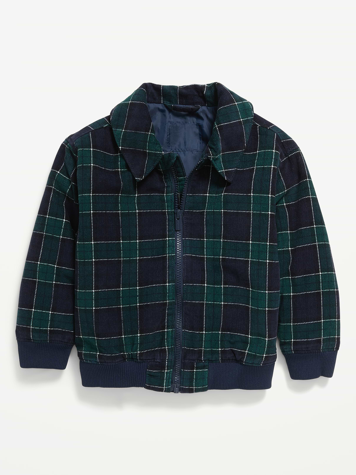 Image 1 of 1, spread collar, long sleeves, full-length zipper, Product #1181692