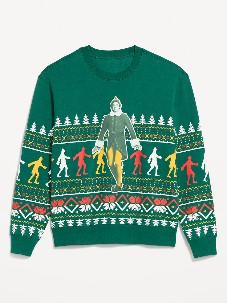 Image 4 of 4, Elf™ Crew-Neck Sweatshirt