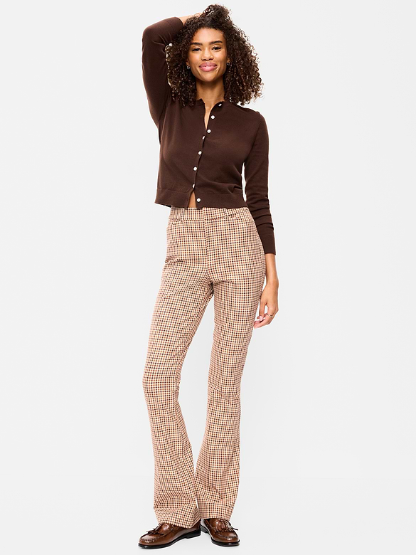 High-Waisted Pixie Flare Pants