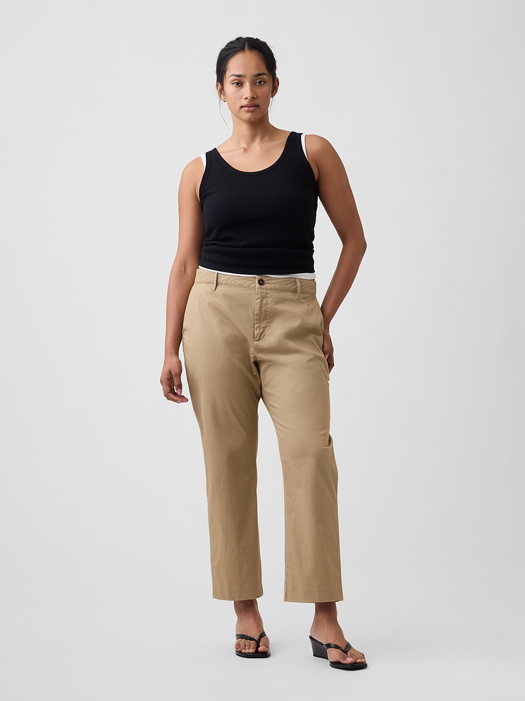 Image 5 of 7, Mid Rise Downtown Khakis